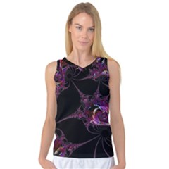 Fantasy Fractal 124 A Women s Basketball Tank Top by Fractalworld