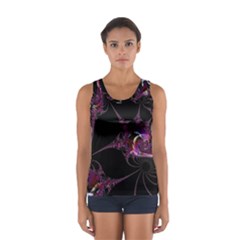 Fantasy Fractal 124 A Women s Sport Tank Top  by Fractalworld