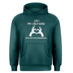 Green I Love My Girlfriend Imagination Men s Pullover Hoodie by FunnySaying