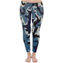 Blue Water Camouflage Classic Winter Leggings View1