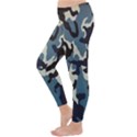 Blue Water Camouflage Classic Winter Leggings View2