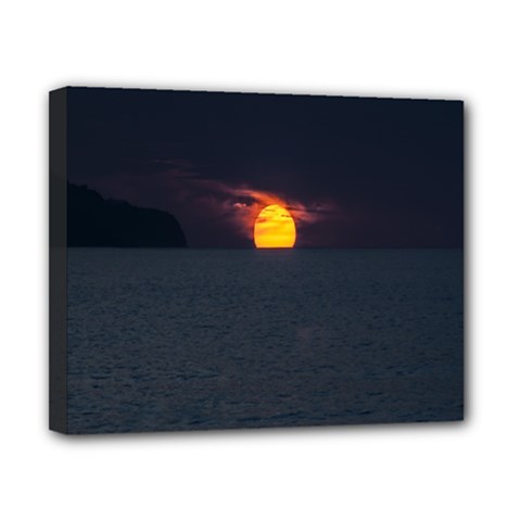 Sunset Ocean Azores Portugal Sol Canvas 10  X 8  by Nexatart