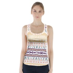 Tribal Design         Racer Back Sports Top by LalyLauraFLM