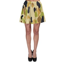 Army Camouflage Pattern Skater Skirt by Nexatart