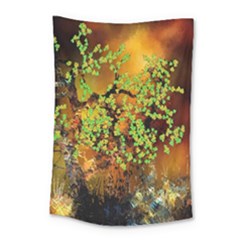 Backdrop Background Tree Abstract Small Tapestry by Nexatart