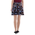 Background Geometric Shapes A-Line Pocket Skirt View2