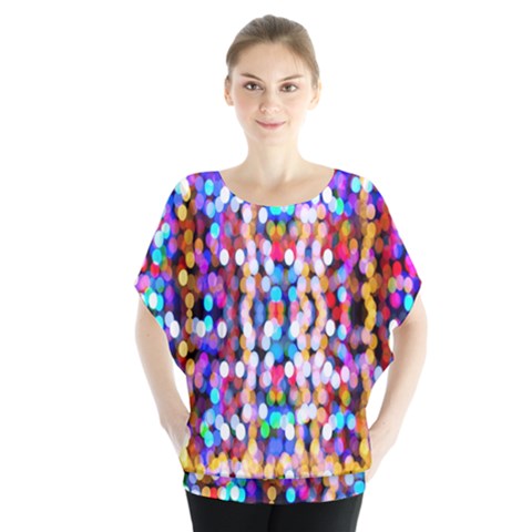 Bokeh Abstract Background Blur Blouse by Nexatart