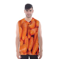 Carrots Vegetables Market Men s Basketball Tank Top by Nexatart