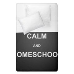 Keepcalmhomeschool Duvet Cover Double Side (single Size) by athenastemple