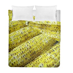 Corn Grilled Corn Cob Maize Cob Duvet Cover Double Side (full/ Double Size) by Nexatart