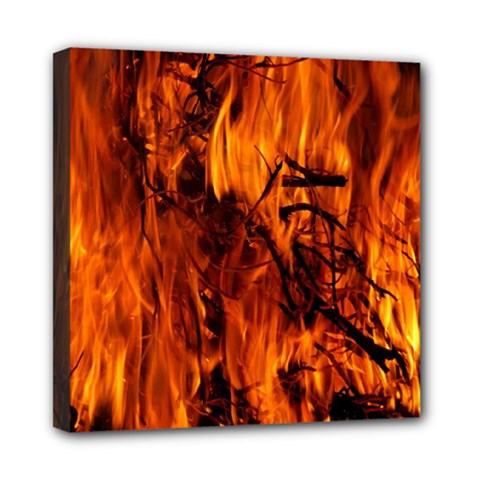 Fire Easter Easter Fire Flame Mini Canvas 8  X 8  by Nexatart