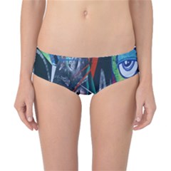 Graffiti Art Urban Design Paint Classic Bikini Bottoms by Nexatart