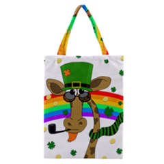 Irish Giraffe Classic Tote Bag by Valentinaart