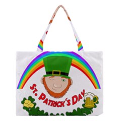 St  Patrick Medium Tote Bag by Valentinaart