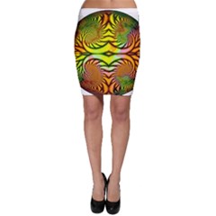 Fractals Ball About Abstract Bodycon Skirt by Nexatart