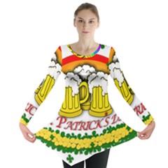 Beer Long Sleeve Tunic  by Valentinaart