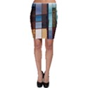 Glass Facade Colorful Architecture Bodycon Skirt View1