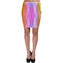 Graphics Colorful Color Wallpaper Bodycon Skirt View1