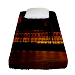 Houses Of Parliament Fitted Sheet (single Size)