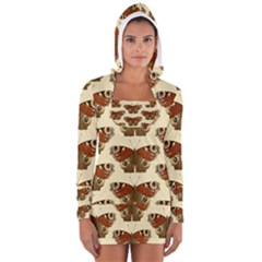 Butterfly Butterflies Insects Women s Long Sleeve Hooded T-shirt by Amaryn4rt