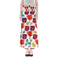 Tree Pattern Background Maxi Skirts by Amaryn4rt