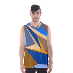 Abstract Background Pattern Men s Basketball Tank Top by Amaryn4rt