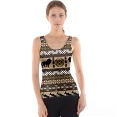 African Vector Patterns  Tank Top by Amaryn4rt