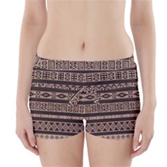Ethnic Pattern Vector Boyleg Bikini Wrap Bottoms by Amaryn4rt