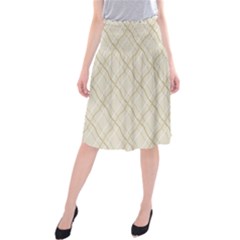 Background Pattern Midi Beach Skirt by Simbadda