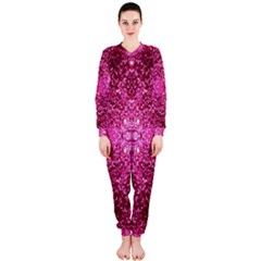 Pink Glitter Onepiece Jumpsuit (ladies)  by boho