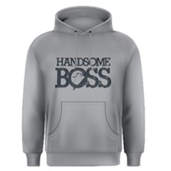 Handsome Boss - Men s Pullover Hoodie by FunnySaying