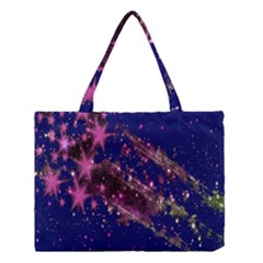 Stars Abstract Shine Spots Lines Medium Tote Bag by Simbadda