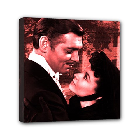 Gone With The Wind Mini Canvas 6  X 6  by Valentinaart