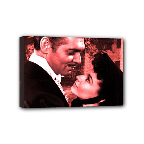 Gone With The Wind Mini Canvas 6  X 4  by Valentinaart