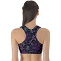 Retro Flower Pattern Design Batik Sports Bra View2