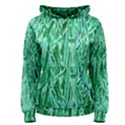 Green Background Pattern Women s Pullover Hoodie View1