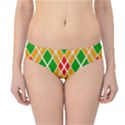 Colorful Color Pattern Diamonds Hipster Bikini Bottoms View1