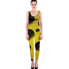 Background Design Random Balls Onepiece Catsuit by Simbadda