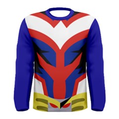 All Might Suit Men s Long Sleeve Tee by KibaRain