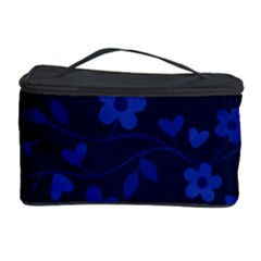 Floral Pattern Cosmetic Storage Case by Valentinaart