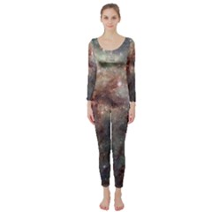 Tarantula Nebula Long Sleeve Catsuit by SpaceShop