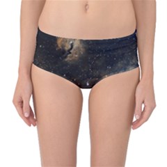 Seagull Nebula Mid-waist Bikini Bottoms by SpaceShop