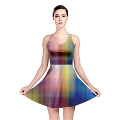 Colorful Abstract Background Reversible Skater Dress by Simbadda