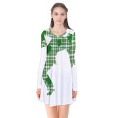 St  Patrick s Day Flare Dress by Valentinaart