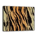 Tiger Animal Print A Completely Seamless Tile Able Background Design Pattern Canvas 16  x 12  View1