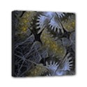 Fractal Wallpaper With Blue Flowers Mini Canvas 6  x 6  View1