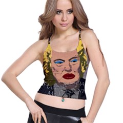 Happy Birthday Mr  President  Spaghetti Strap Bra Top by Valentinaart