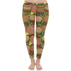 Burger Double Border Classic Winter Leggings by Simbadda