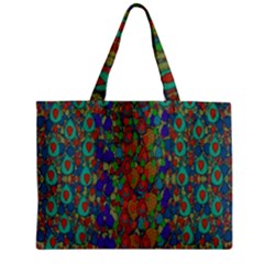 Sea Of Mermaids Zipper Mini Tote Bag by pepitasart