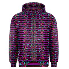 Raining Rain And Mermaid Shells Pop Art Men s Zipper Hoodie by pepitasart